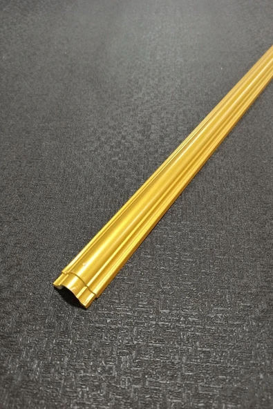 DECOGOLD Decozza 3 Cm Altın Birbirine Geçmeli Duvar Çıtası Dgk-103 ürün görseli 1