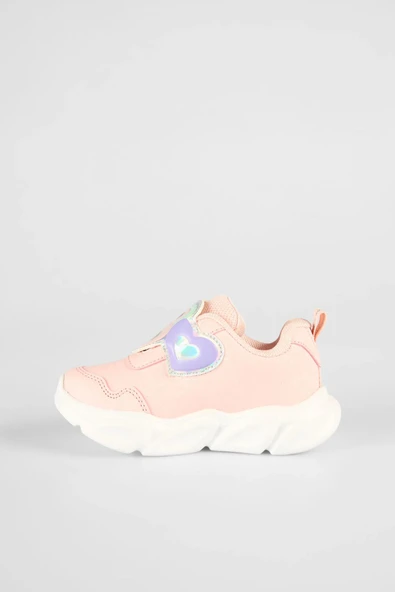 Vicco Lovely Kız Çocuk Işıklı Kalp Cırtlı Günlük Spor Ayakkabı 346.25K.234 - 2