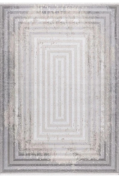 Pastel Halı Moda 31660A Gri Serisi Salon Oturma Yatak Odası Halısı ürün görseli 1