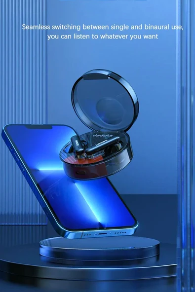 Kulak Içi Bluetooth Kulaklık Wireless 5.2 300 Mah Stereo Kulaklık Ipx5 Su Geçirmez - Resim 2