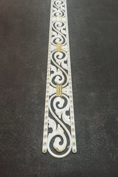DECOGOLD Eskitme Saray Tavan Bordür Çıta Kartonpiyer 10*100 Cm ürün görseli 1