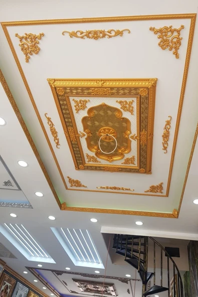 DECOGOLD Decozza Altın Duvar Çıtası En 4 Cm Boy 100 Cm - Resim 4