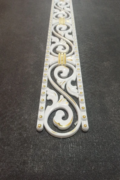 DECOGOLD Eskitme Saray Tavan Bordür Çıta Kartonpiyer 10*100 Cm - Resim 3