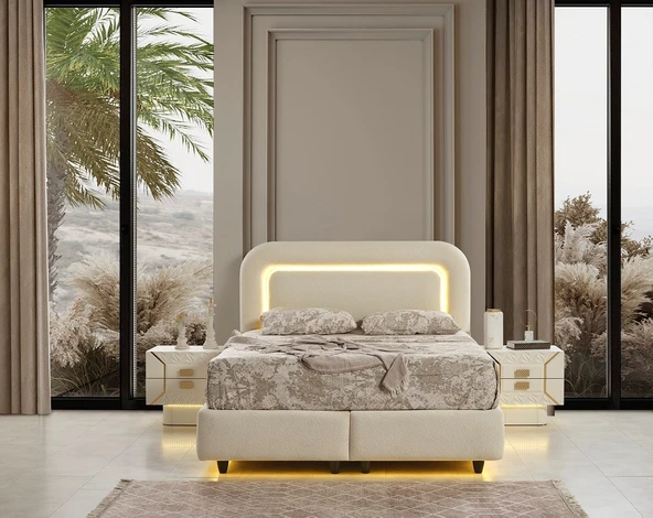 MERLİN MDF YATAK ODASI TAKIMI - Resim 5