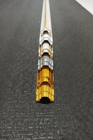 DECOGOLD Decozza 3 Cm Altın Birbirine Geçmeli Duvar Çıtası Dgk-103 - Resim 6