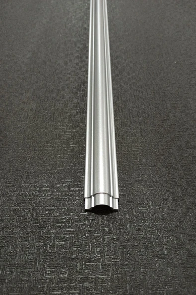 DECOGOLD Decozza Decogod 2,5 Cm Gümüş Birbirine Geçmeli Duvar Çıtası Dgk-102 ürün görseli 1