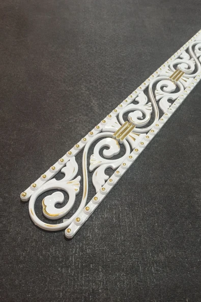 DECOGOLD Eskitme Saray Tavan Bordür Çıta Kartonpiyer 10*100 Cm - Resim 2
