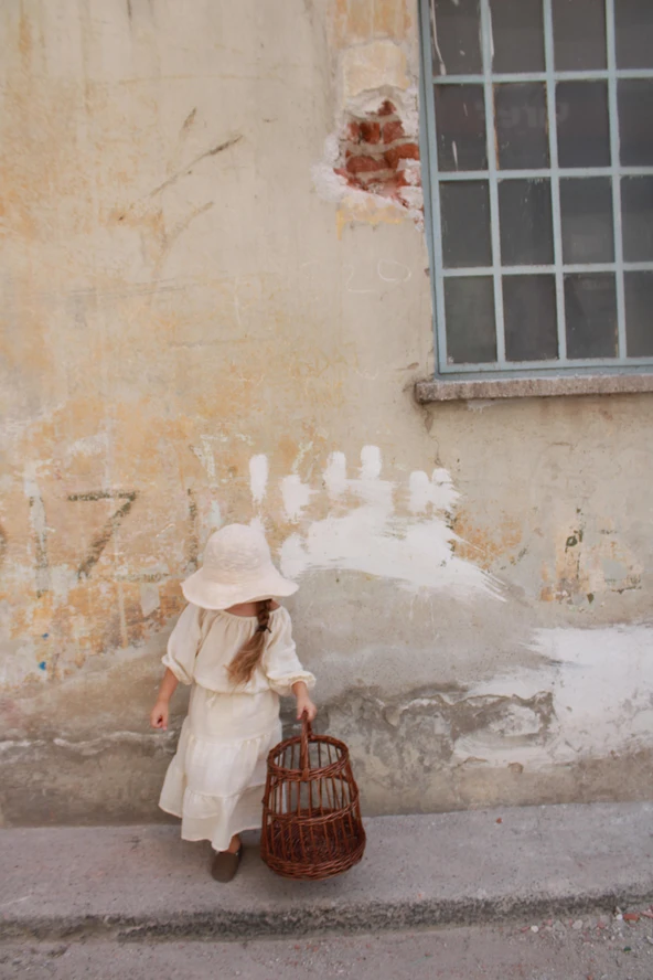 Bej Düşük Omuz Bluzlu Etek Takım - Resim 7