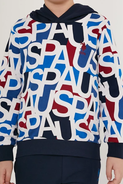 U.S. Polo Assn. Fun Lacivert Erkek Çocuk Eşofman Takımı - 3