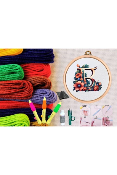 Punch Seti Nakış Seti Kasnaklı Kendin Yap Seti Seri 56 ürün görseli