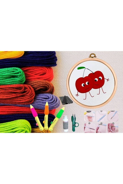 Punch Seti Nakış Seti Kasnaklı Kendin Yap Seti Seri 145 ürün görseli