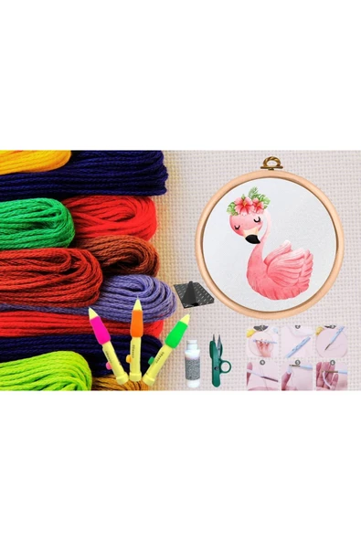 Punch Seti Nakış Seti Kasnaklı Kendin Yap Seti Seri 18 ürün görseli