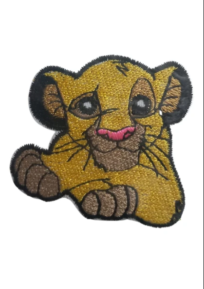 Aplike Ütü İle Yapışan Küçük Kaplan Arma 3x4 cm ürün görseli