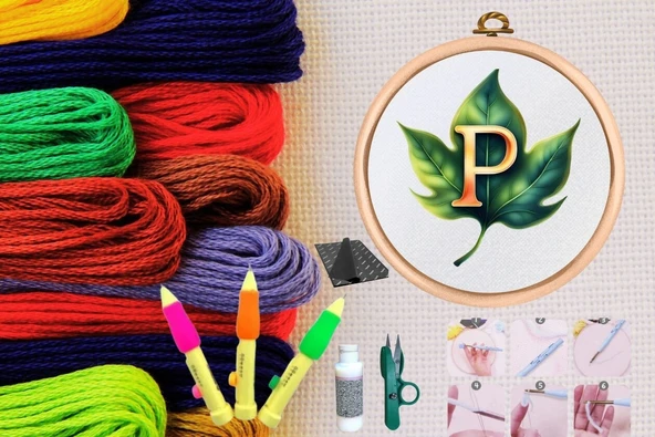 Punch Seti Nakış Seti Kasnaklı Kendin Yap Seti Seri 85 ürün görseli