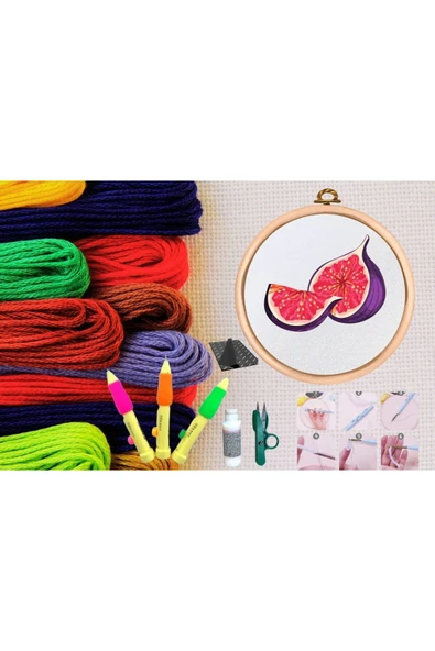 Punch Seti Nakış Seti Kasnaklı Kendin Yap Seti Seri 5 ürün görseli