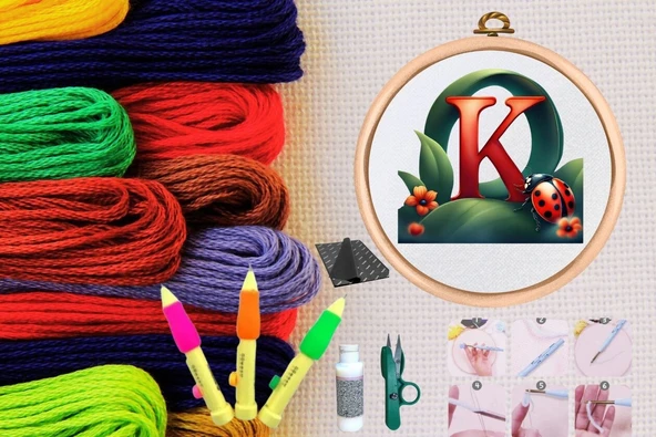 Punch Seti Nakış Seti Kasnaklı Kendin Yap Seti Seri 78 ürün görseli