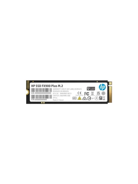 HP FX900 Plus 2TB M.2 NVMe SSD - 7100MB/s - 6300MB/s PCI-e /  7F618AA