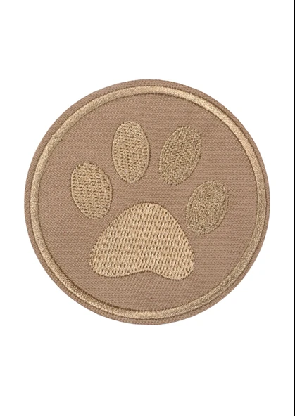 Aplike Ütü İle Yapışan Kahve Pati Arma 5 cm ürün görseli