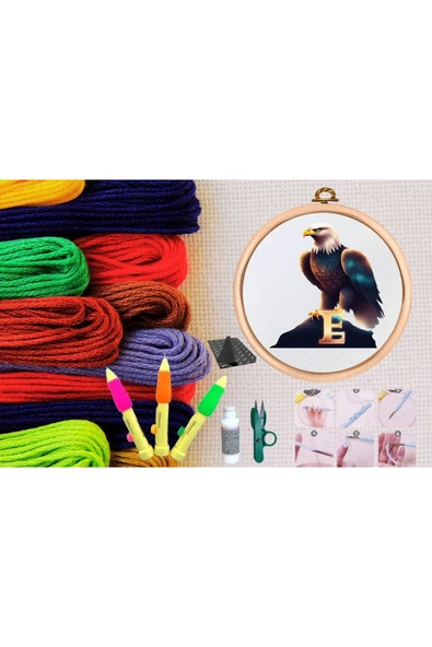 Punch Seti Nakış Seti Kasnaklı Kendin Yap Seti Seri 66 ürün görseli