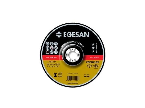 Egesan Metal Taşlama Taşı 125x6 Pro Seri