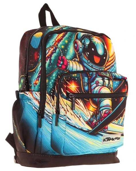 Kaukko Kids Okul Sırt Çantası Layer Ski L5272 - 2