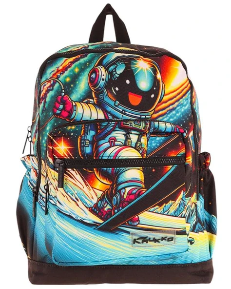 Kaukko Kids Okul Sırt Çantası Layer Ski L5272