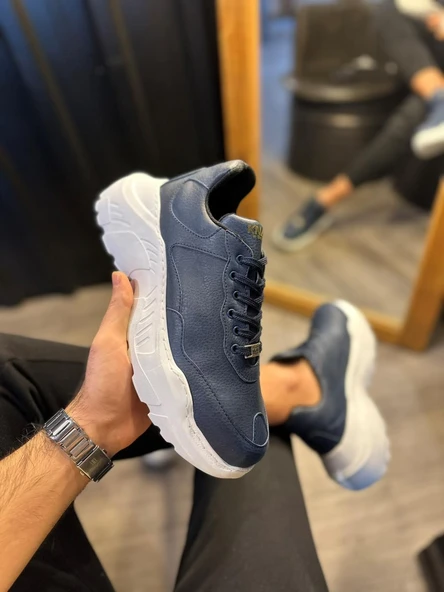 Knack Yüksek Taban Günlük Ayakkabı N75 Lacivert ürün görseli