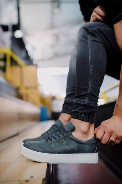 Knack Günlük Ayakkabı 666 Gri - Resim 3