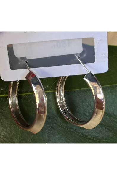 Monalisa Home Gümüş Renk Lüks Gösterişli  Küpe ürün görseli