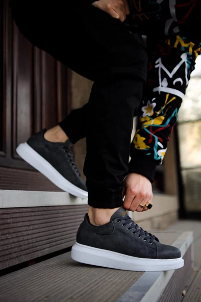 Knack Yüksek Taban Günlük Ayakkabı 044 Gri ürün görseli