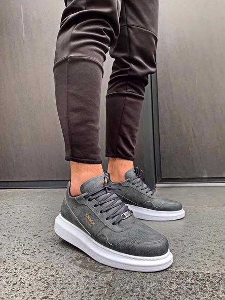 Knack Yüksek Taban Günlük Ayakkabı 040 Gri ürün görseli