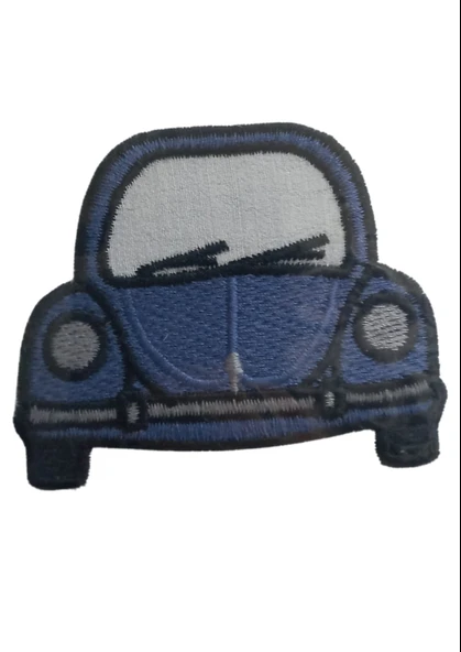 Aplike Ütü İle Yapışan Vosvos Lacivert Arma 3 cm ürün görseli