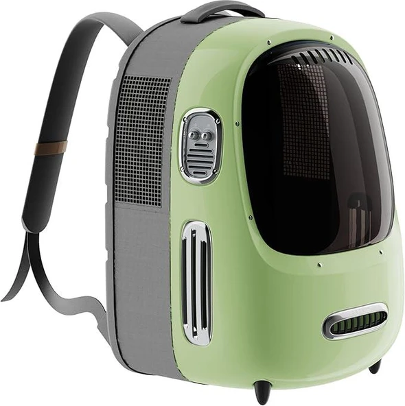 PETKIT BREEZY 2 SMART CAT CATRIER GREEN - 2