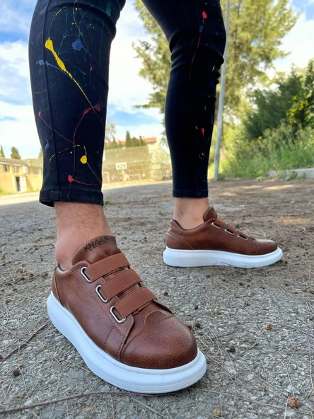 Knack Sneakers Ayakkabı 889 Taba - Resim 3
