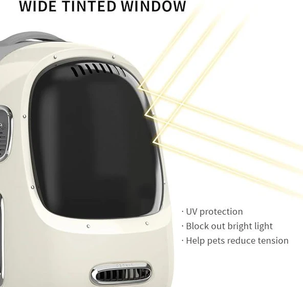 PETKIT BREEZY 2 SMART CAT CATRIER WHITE - 4