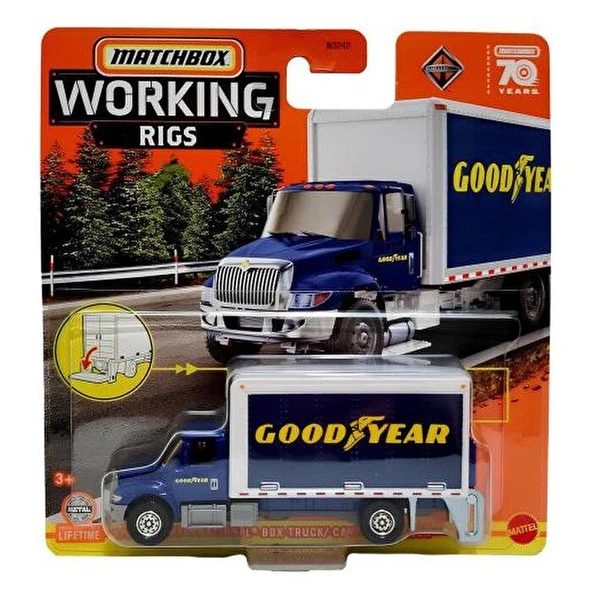 Matchbox İş Makinaları İnternational Workstar Box Truck N3242 HLM94 ürün görseli