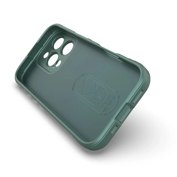 iPhone 16 Pro Max Kılıf Esnek TPU Oyuklu Arka Yüzey Tasarımlı Etnik Silikon Kapak - Resim 11