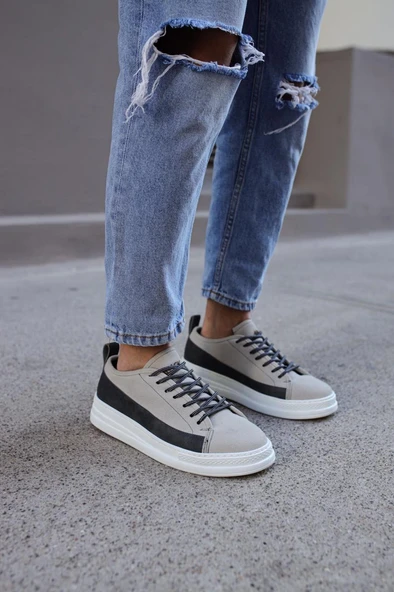 Knack Sneakers Ayakkabı 010 Taş - Resim 3