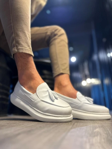 Knack Günlük Spor Klasik Ayakkabı 818 Beyaz - Resim 3