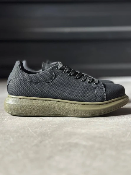 Knack Yüksek Taban Günlük Ayakkabı Tırtıklı 041 Siyah ürün görseli