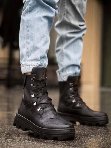 Knack Erkek Spor Bot B14 Siyah (Siyah Taban) - 3