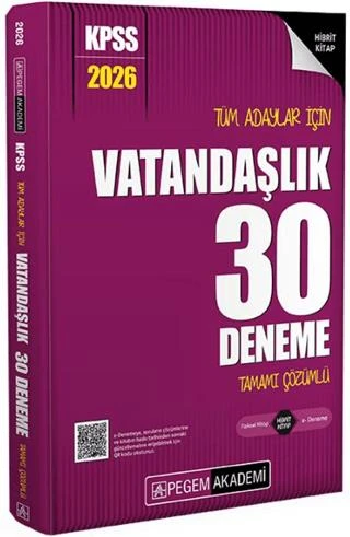 Kpss Lisans Gy Gk Vatandaşlık Deneme 2026