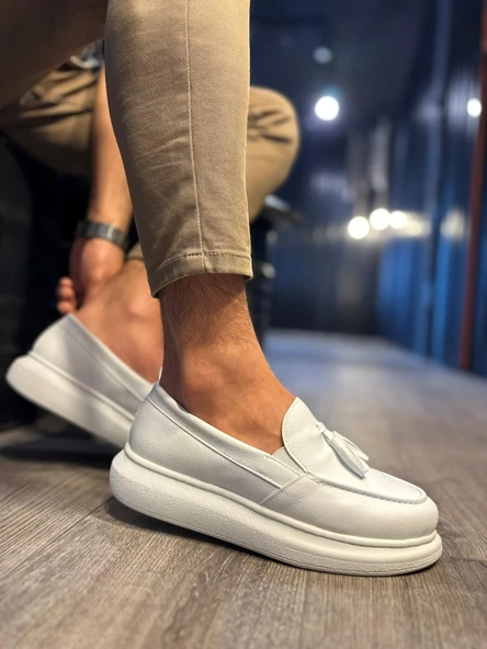 Knack Günlük Spor Klasik Ayakkabı 818 Beyaz - Resim 2