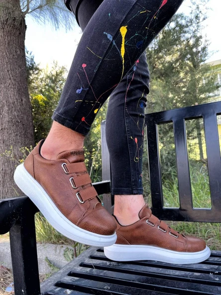 Knack Sneakers Ayakkabı 889 Taba - Resim 2