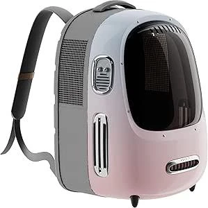 PETKIT BREEZY 2 SMART CAT CATRIER PINK - 5
