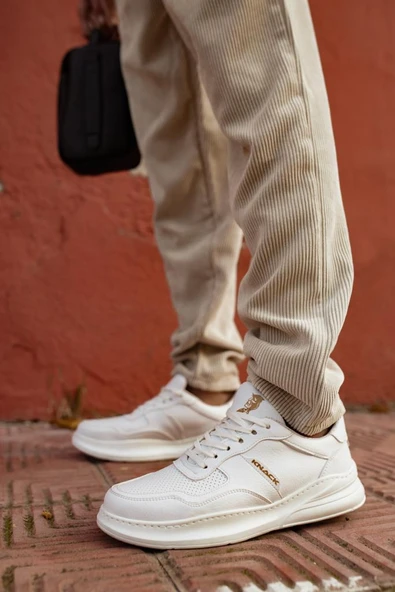 Knack Günlük Ayakkabı 707 Beyaz - Resim 9