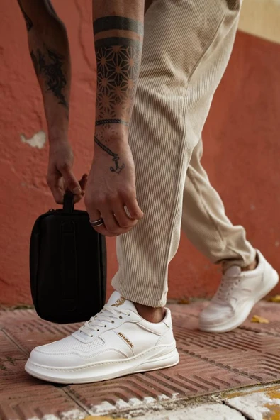 Knack Günlük Ayakkabı 707 Beyaz - Resim 3