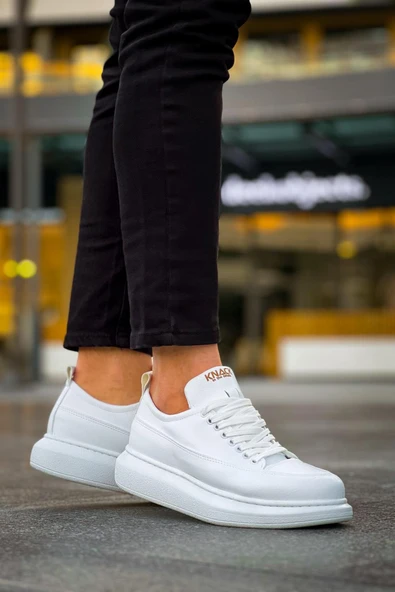 Knack Günlük Ayakkabı 814 Beyaz - Resim 5