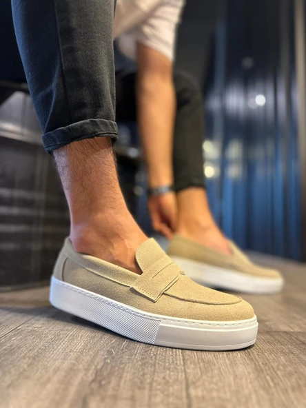 Knack Günlük Klasik Ayakkabı 400 Vizon Süet ürün görseli