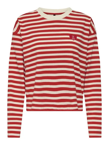 Only Lıvına Çizgili Kadın Sweat 15359682 - 7